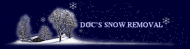 DOC'S SNOW REMOVAL